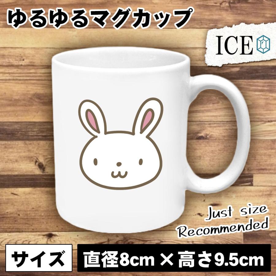 うさぎ おもしろ マグカップ コップ ウサギ 卯 兎 顔 白 陶器 可愛い かわいい 白 シンプル かわいい カッコイイ シュール 面白い ジョーク ゆるい プレゼント C Ice アイス 通販 Yahoo ショッピング