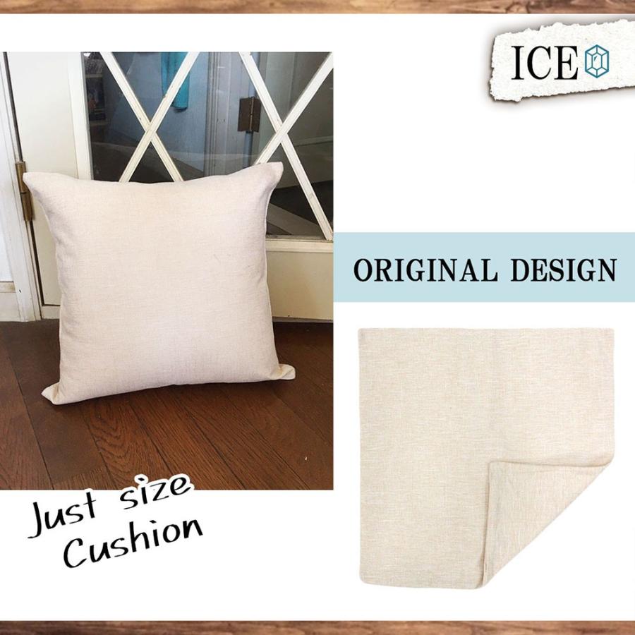 羊座る おもしろ クッション おしゃれ 45 45cm カバー リネン 白 シンプル 正方形 北欧 かわいい シュール 綿100 面白い ゆるい プレゼント カッコイイ Cu Ice アイス 通販 Yahoo ショッピング