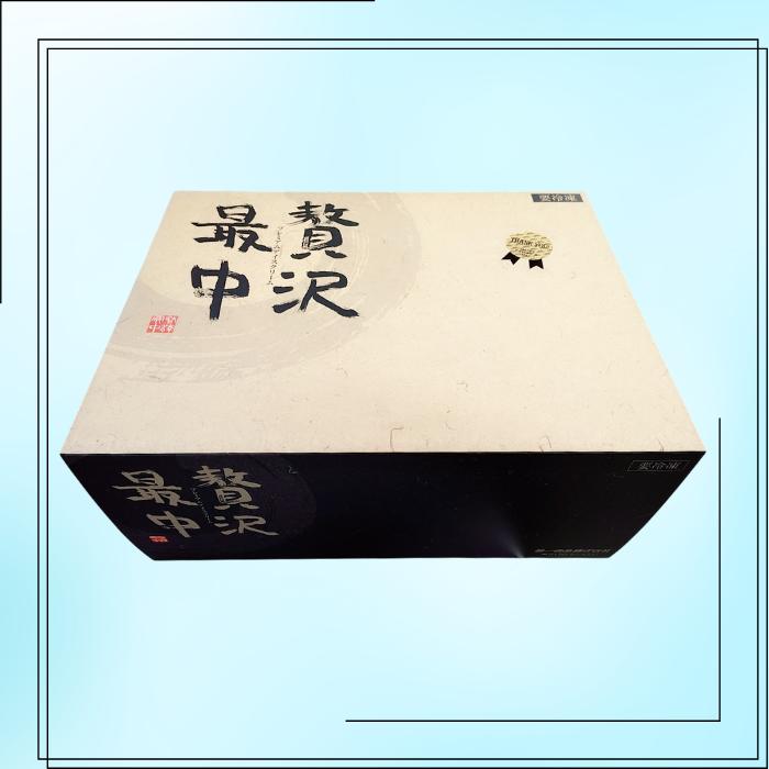 送料込】 御中元 ギフト 贅沢最中セットA (モナカアイス4種・12個 化粧