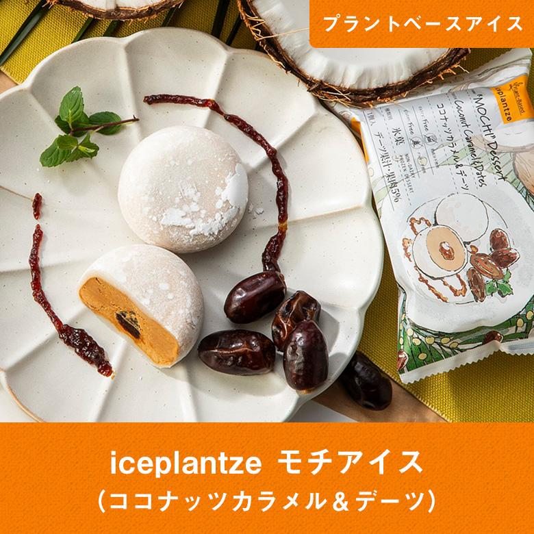 iceplantze モチアイス（ココナッツカラメル＆デーツ） : 創作和アイス