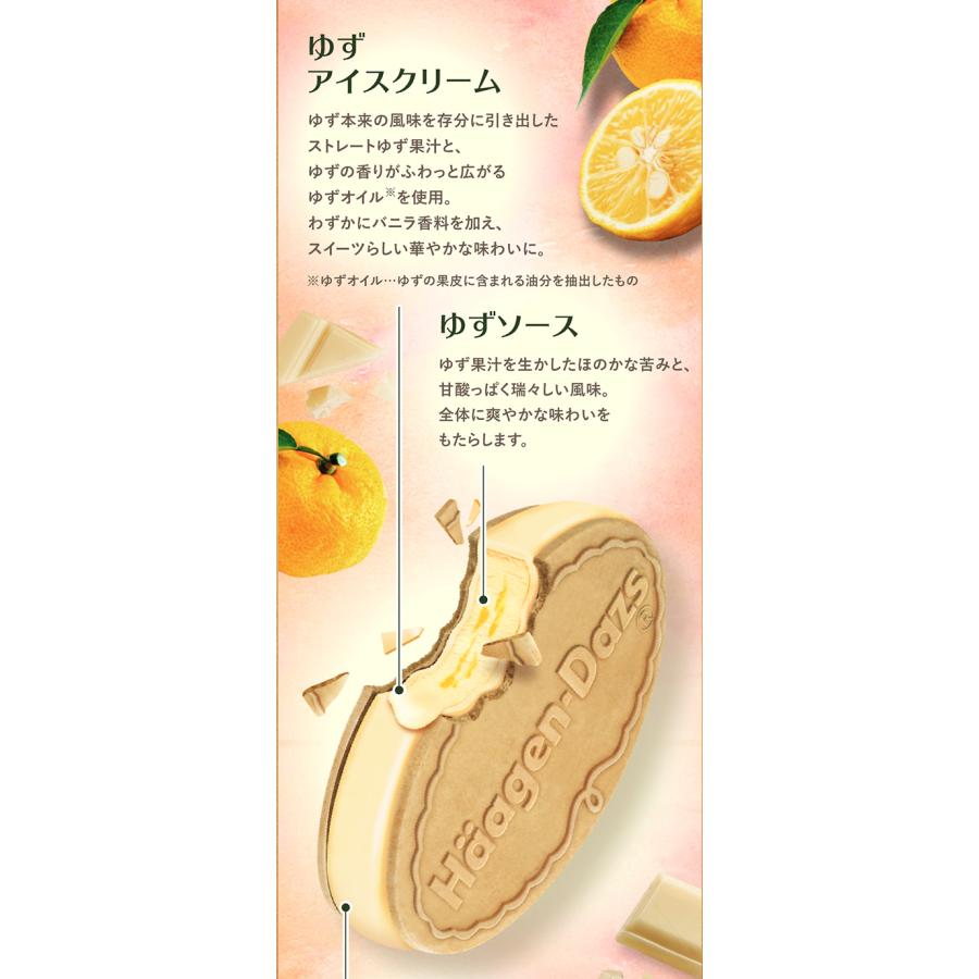 ハーゲンダッツ クリスピーサンド ゆずホワイトショコラ 60ml×36入