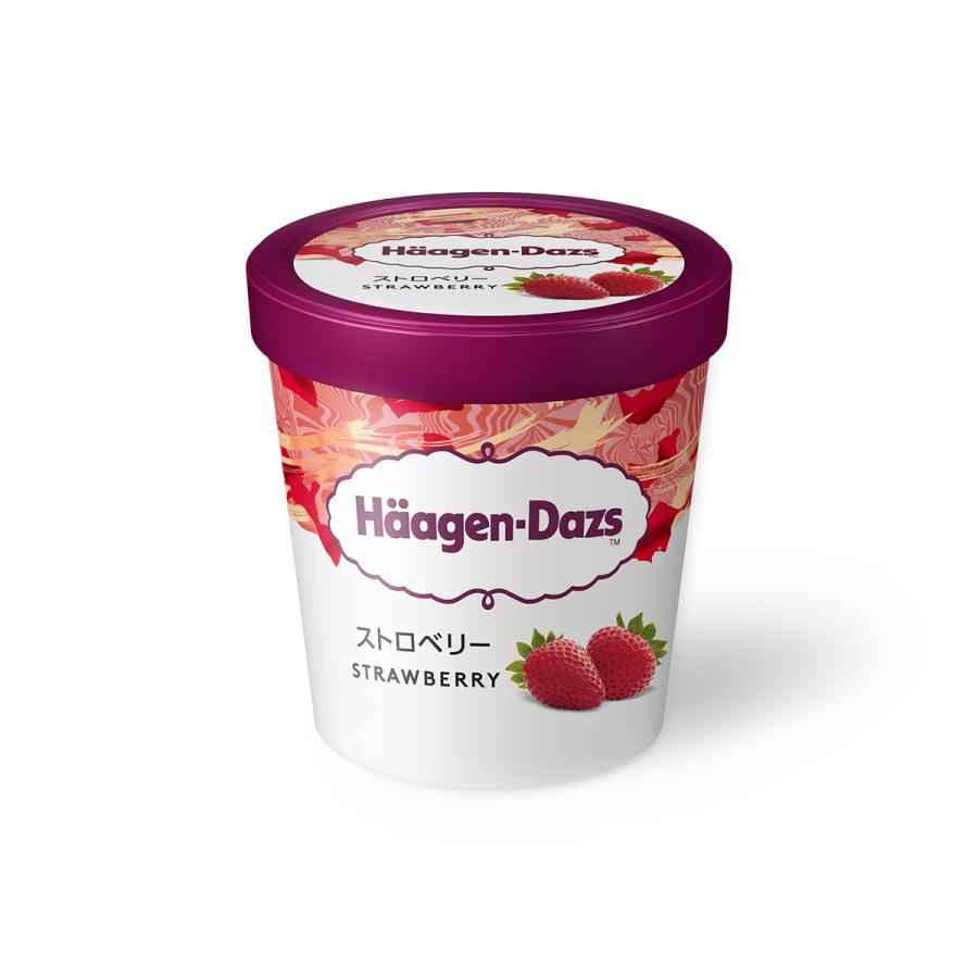 ハーゲンダッツ（Haagen-Dazs） パイント バニラ、ストロベリー 473ml