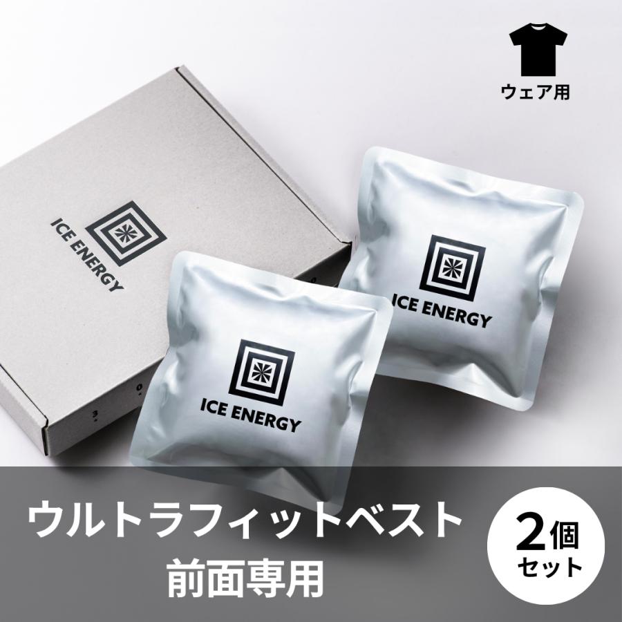 保冷剤【ウェア専用】アイスエナジー ウェア用アルミソフトケース300 ２個セット　ギフトボックス　 | 