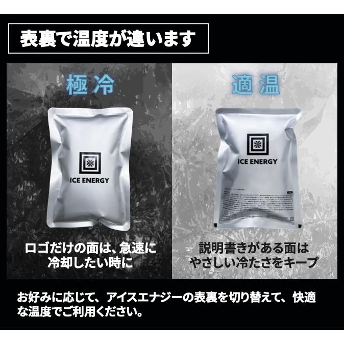 保冷剤【ウルトラフィットベスト専用】アイスエナジー ウェア用アルミソフトケース600　２個セット ギフトボックス |  | 04