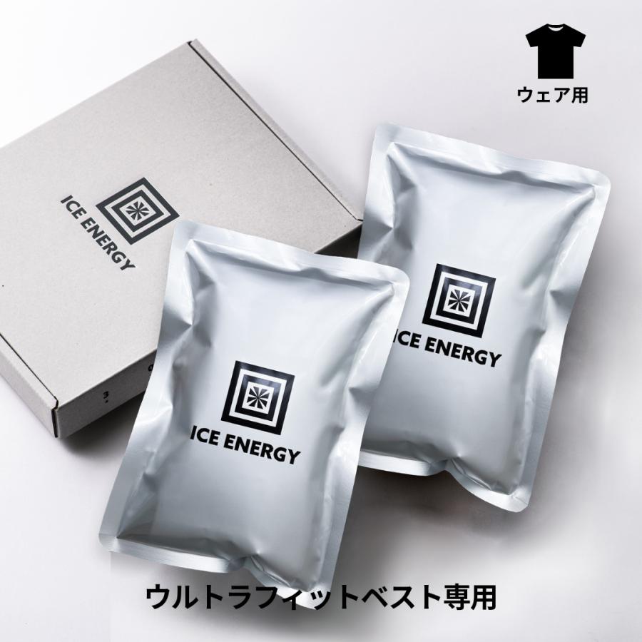 保冷剤【ウルトラフィットベスト専用】アイスエナジー ウェア用アルミソフトケース600　２個セット ギフトボックス |  | 01