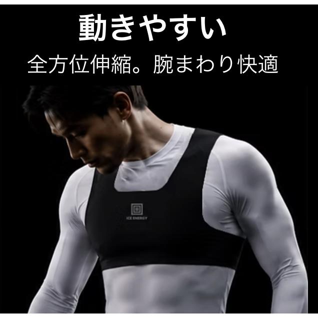アイスエナジー ウルトラフィットベスト【保冷剤セット】猛暑　現場　工場　農作業着　作業着　スポーツ 冷却ベスト　 |  | 06