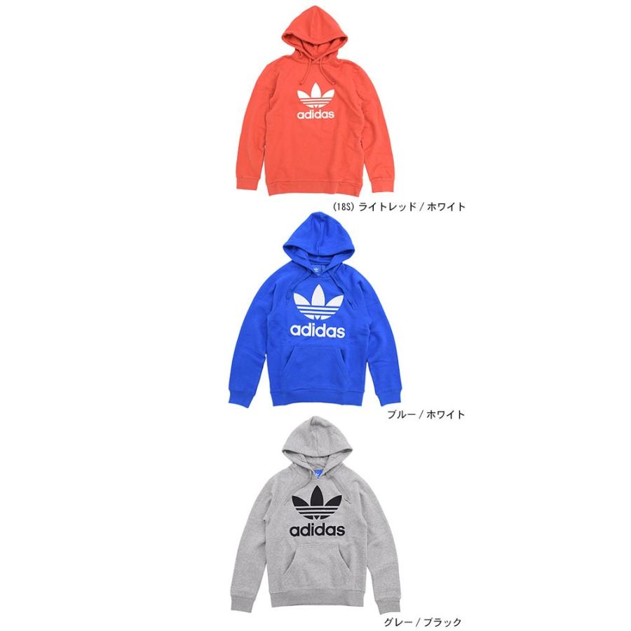 アディダス プルオーバー パーカー adidas メンズ 3 フォイル オリジナルス(Originals 3 Foil Pullover Hoodie トレフォイル トップス)｜icefield｜04