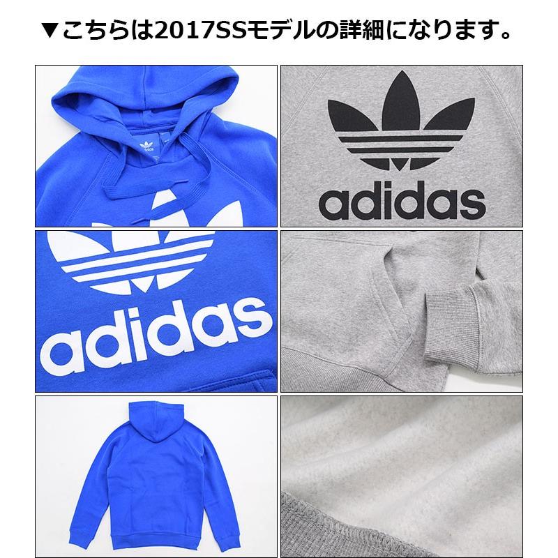 アディダス プルオーバー パーカー adidas メンズ 3 フォイル オリジナルス(Originals 3 Foil Pullover Hoodie トレフォイル トップス)｜icefield｜06