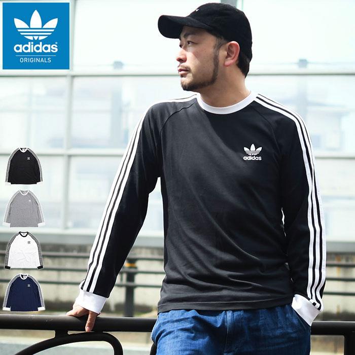 adidas Originals アディダス ロンT Tシャツ 長袖 メンズ 3 adidas Originals アディダス ロンT Tシャツ 長袖 メンズ 3