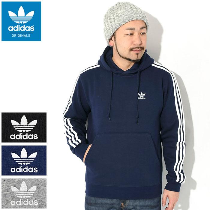 アディダス パーカー プルオーバー adidas メンズ 3 ストライプス オリジナルス ( 3 Stripes Pullover Hoodie  Originals スウェット IM2088 IL2496 ) : adi-3stripesph : ice field - 通販 -