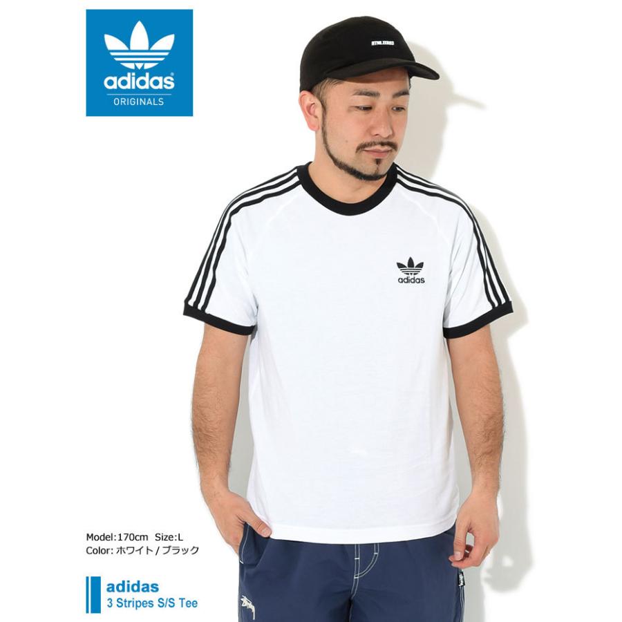 アディダス Tシャツ 半袖 Adidas メンズ 3 ストライプス オリジナルス 3 Stripes S S Tee Originals Gn3494 Gn3495 Gn3501 Gn3500 Ice Field 通販 Paypayモール