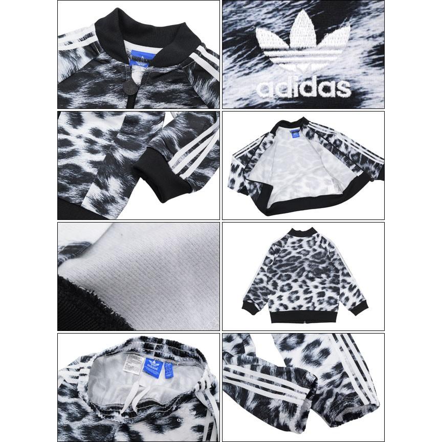 アディダス adidas セットアップ キッズ スーパー スター レオ トラック ジャージ スーツ ジャケット アンド パンツ オリジナルス(AB1833)｜icefield｜03