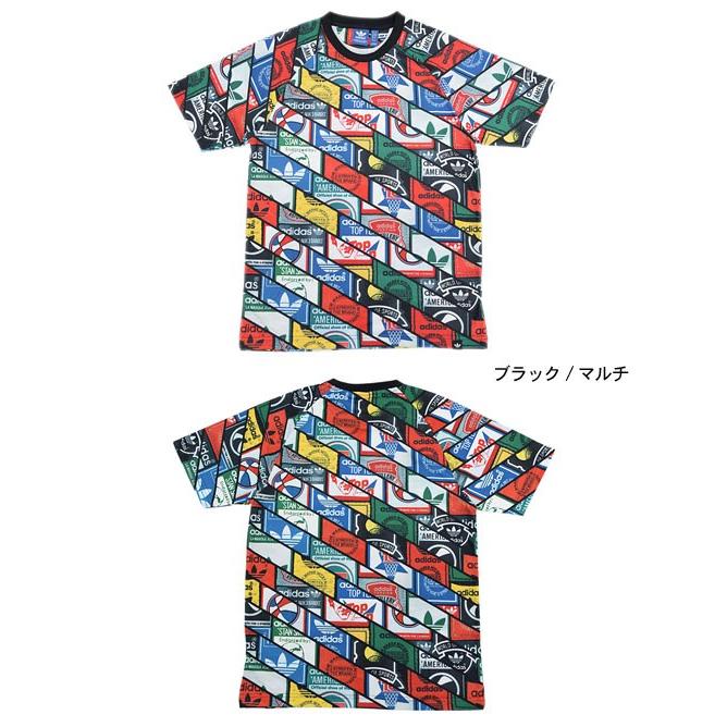 adidas Originals アディダス カットソー 半袖 メンズ AOP タン adidas Originals アディダス カットソー 半袖 メンズ AOP タン