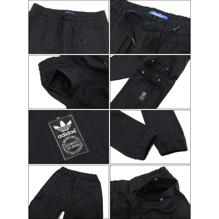 アディダス adidas パンツ メンズ カフ カーゴパンツ ブラック オリジナルス(Cuff Cargo Pant Originals ボトムス メンズ 男性用 AB7790)｜icefield｜03