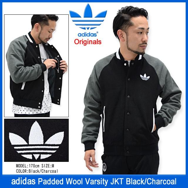 adidas Originals アディダス ジャケット メンズ パテッド ウール バー 