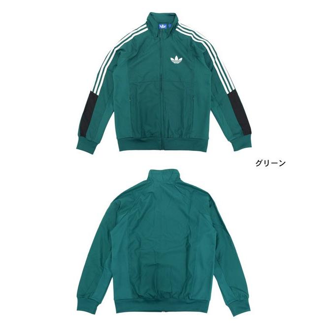 新品 アディダス adidas メンズ・ウーブントラックトップ XL 緑 アディダスオリジナルス) adidas Originals アディカラー