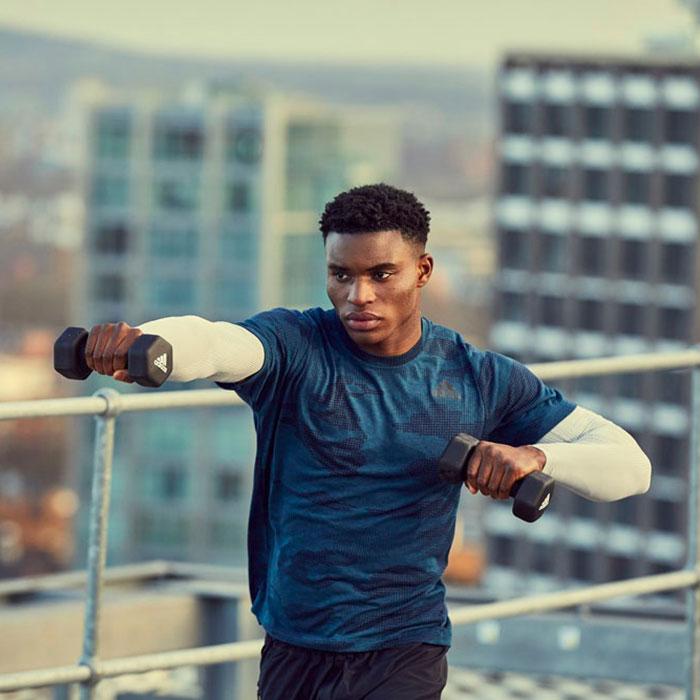 adidas（アディダス） ダンベル adidas 5kg ペア ( adidas Dumbbell