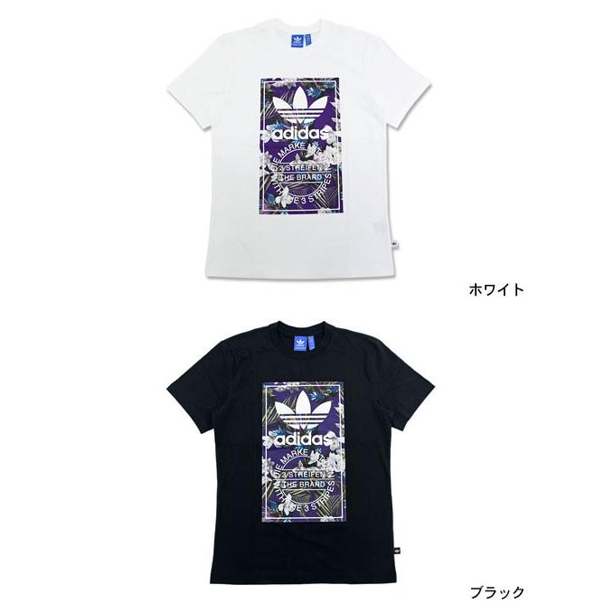 Tシャツ(半袖/袖なし) adidas floral tee adidas Originals アディダス Tシャツ 半袖 メンズ フローラル