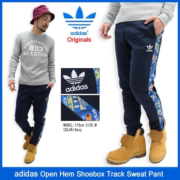 adidas Originals アディダス パンツ メンズ オープン ヘム シュー