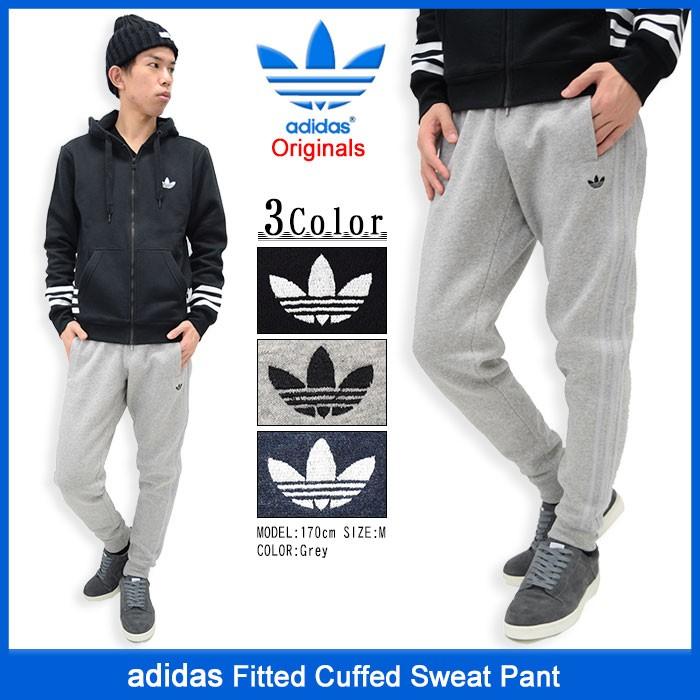adidas Originals アディダス パンツ メンズ フィッテッド カフド