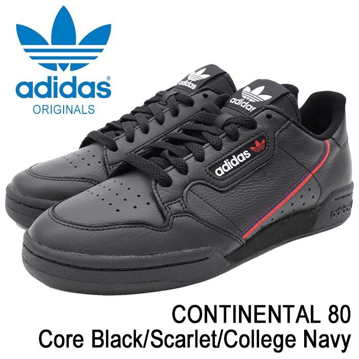 アディダス スニーカー adidas メンズ 男性用 コンチネンタル 80 Core Black/Scarlet/College Navy  オリジナルス(CONTINENTAL 80 B41672) ice field - 通販 - PayPayモール