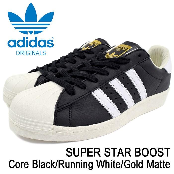 アディダス adidas スニーカー メンズ 男性用 スーパースター ブースト Core Black/Running White/Gold Matte  オリジナル(SUPER STAR BB0189) : adi-bb0189 : ice field - 通販 - Yahoo!ショッピング