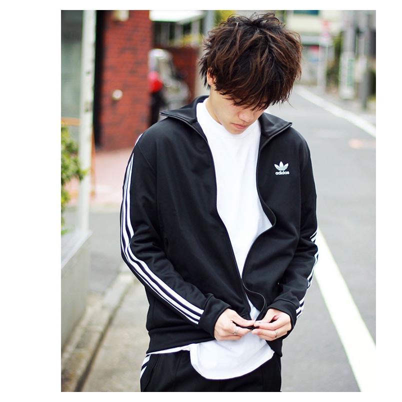 ホワイトの】 アディダス ジャージー ジャケット adidas メンズ