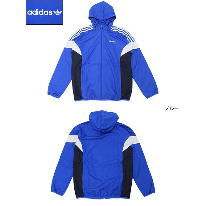 アディダス adidas ジャケット メンズ チャレンジャー 84 ウィンドブレーカー ブルー オリジナルス(Challenger 84 Windbreaker JKT BK0001)｜icefield｜02