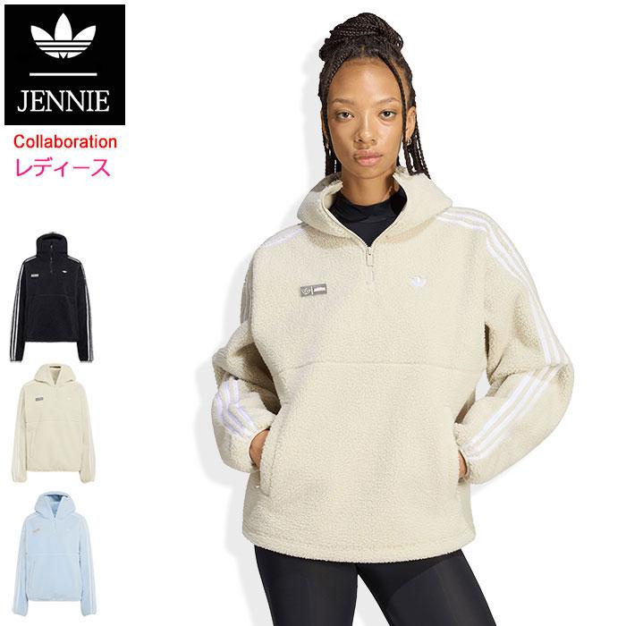 adidas Originals アディダス ジャケット レディース ブラックピンク