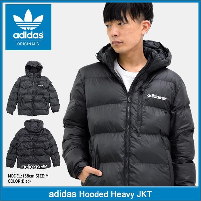 アディダス adidas ジャケット メンズ フーデッド ヘビー オリジナルス(Hooded Heavy JKT Originals 中綿 アウター 男性用 BR4785)｜icefield