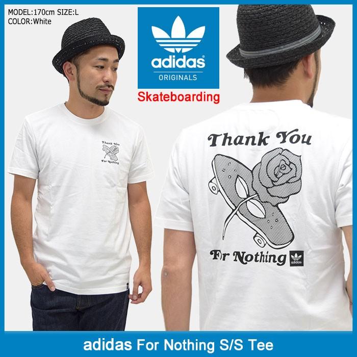 アディダス adidas Tシャツ 半袖 メンズ フォー ナッシング オリジナル