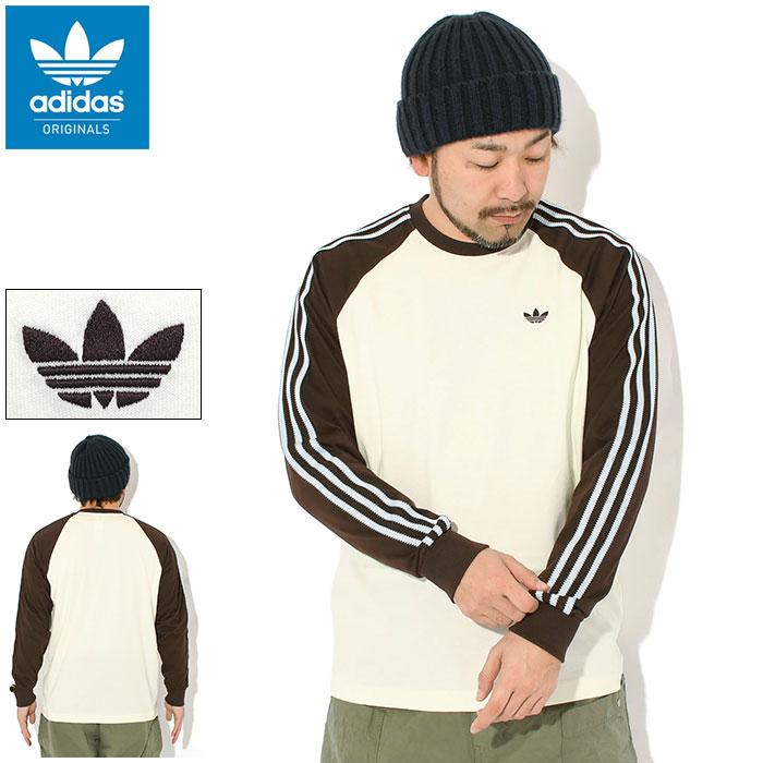 adidas Originals アディダス ロンT Tシャツ 長袖 メンズ ブリットコア