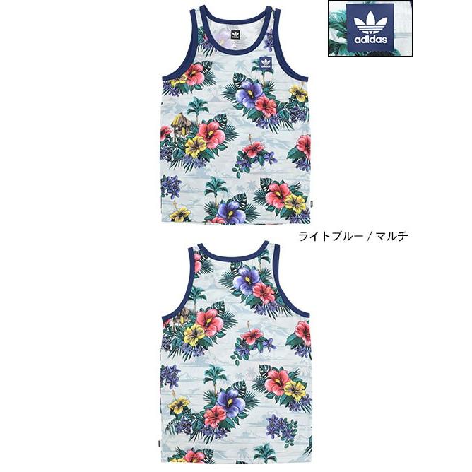 アディダス adidas タンクトップ メンズ フローラル オリジナルス(Floral Tank Top Originals Skateboarding トップス 男性用 CF3108)｜icefield｜02