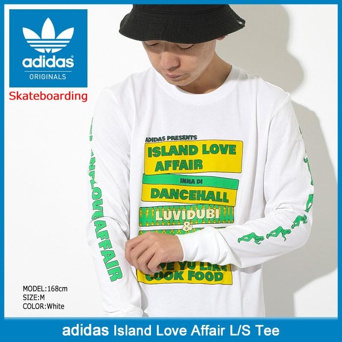 アディダス adidas Tシャツ 長袖 メンズ アイランド ラブ アフェアー