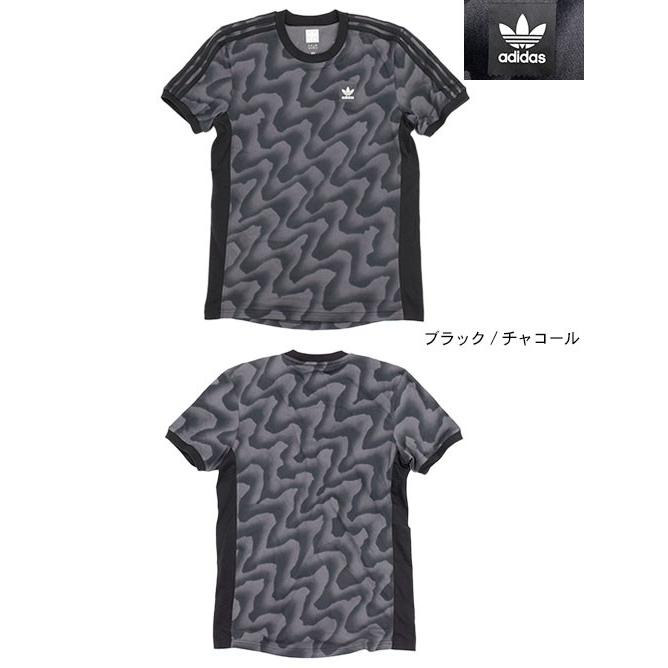 adidas トレーニングTシャツ アディダス adidas Tシャツ 半袖 メンズ ワープ プリント オリジナルス