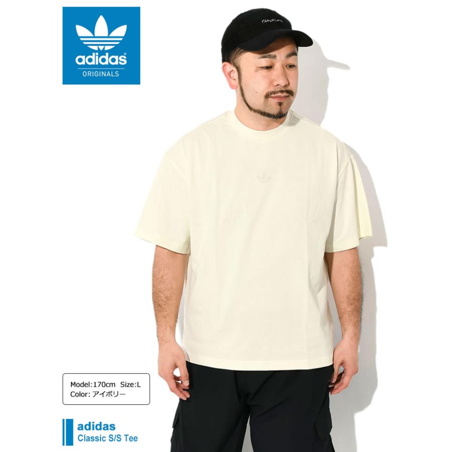 アディダス adidas Tシャツ 半袖 メンズ クラシック オリジナルス ( Classic S/S Tee Originals カットソー トップス IR6383 IR6382 )[M便 1/1]｜icefield｜04