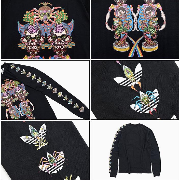 adidas Originals アディダス ラグラン 長袖 メンズ 田名網敬一 adidas Originals アディダス ラグラン 長袖 メンズ 田名網敬一
