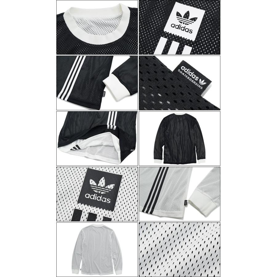 adidas メッシュ生地長袖 adidas（アディダス）の「アディブレイク 長袖メッシュトップ