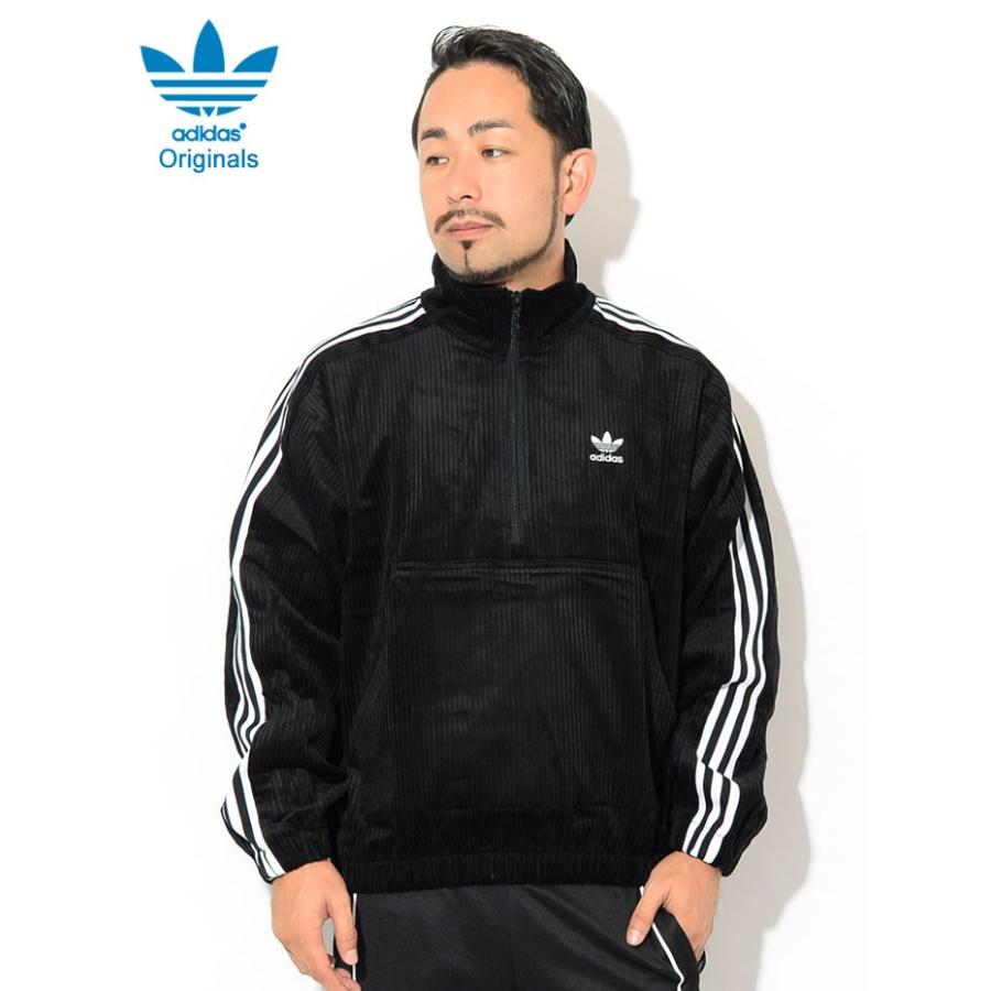 アディダス ジャケット adidas メンズ コード ハーフ ジップ オリジナルス(adidas Cord Half Zip JKT Originals アウター 男性用 ED6129)｜icefield｜03