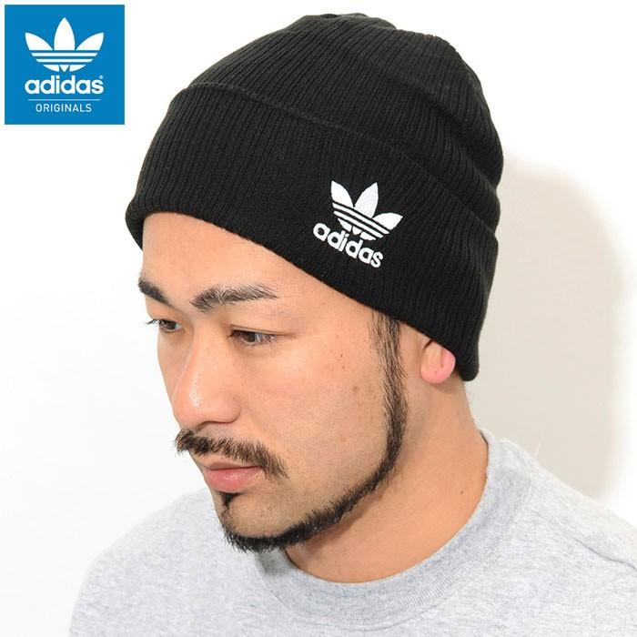 adidas Originals アディダス ニット帽 AC リブド カフ ニット adidas Originals アディダス ニット帽 AC リブド カフ ニット