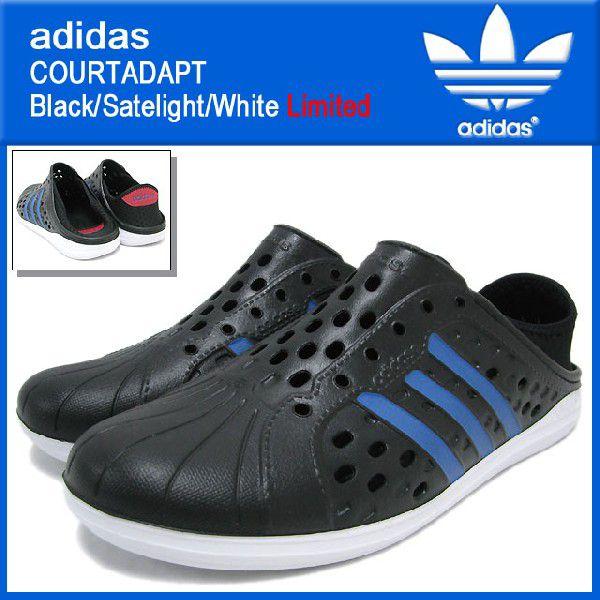 アディダス コートアダプト サンダル 26.5 adidas Originals アディダス コートアダプト Black/Satelight/White