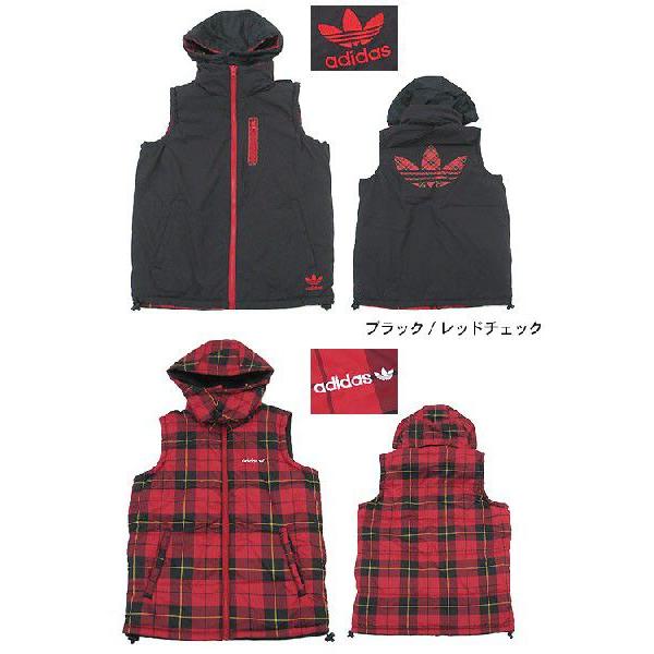 adidas Originals アディダス パテッド リバーシブル ベスト ブラック