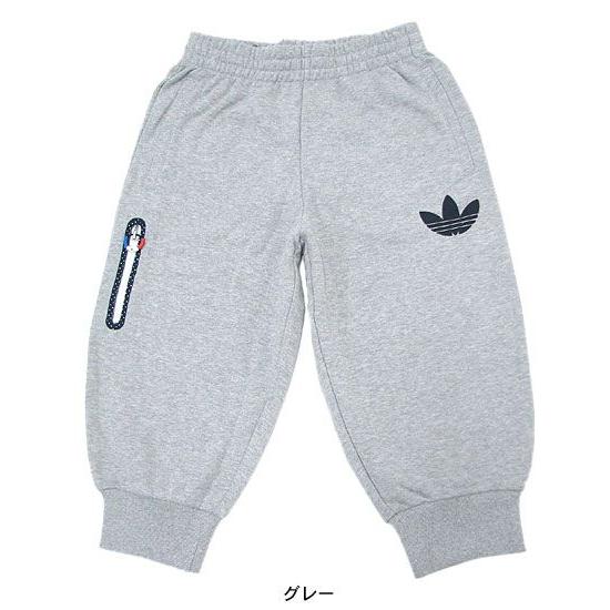 adidas Originals アディダス クォーター スウェット パンツ グレー