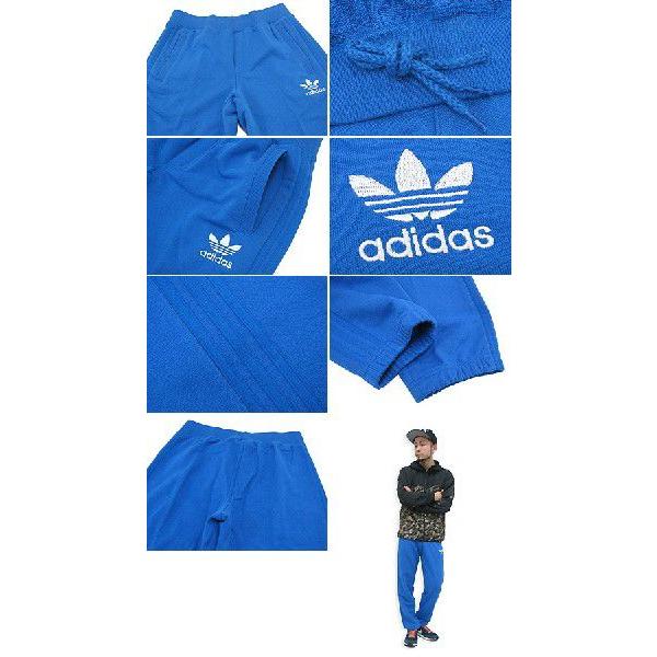 adidas Originals アディダス SPO フリース トラック パンツ ブルー