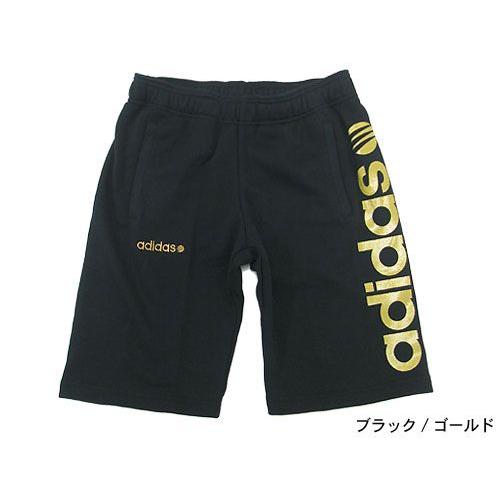 adidas Originals アディダス BL スウェット ハーフ パンツ ブラック