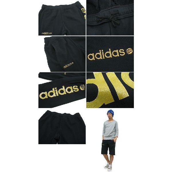 adidas Originals アディダス BL スウェット ハーフ パンツ ブラック