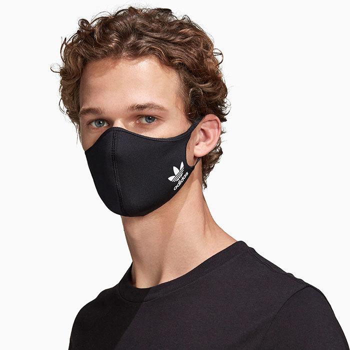 adidas（アディダス） マスク フェイス カバー 3枚セット ( Face