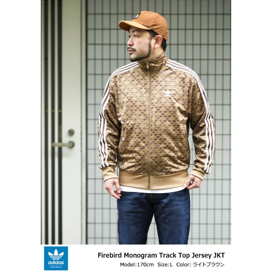 アディダス ジャージー ジャケット adidas メンズ ファイアーバード モノグラム トラック トップ ジャージ オリジナルス(Firebird Monogram JKT IS2925 IS0218)｜icefield｜04