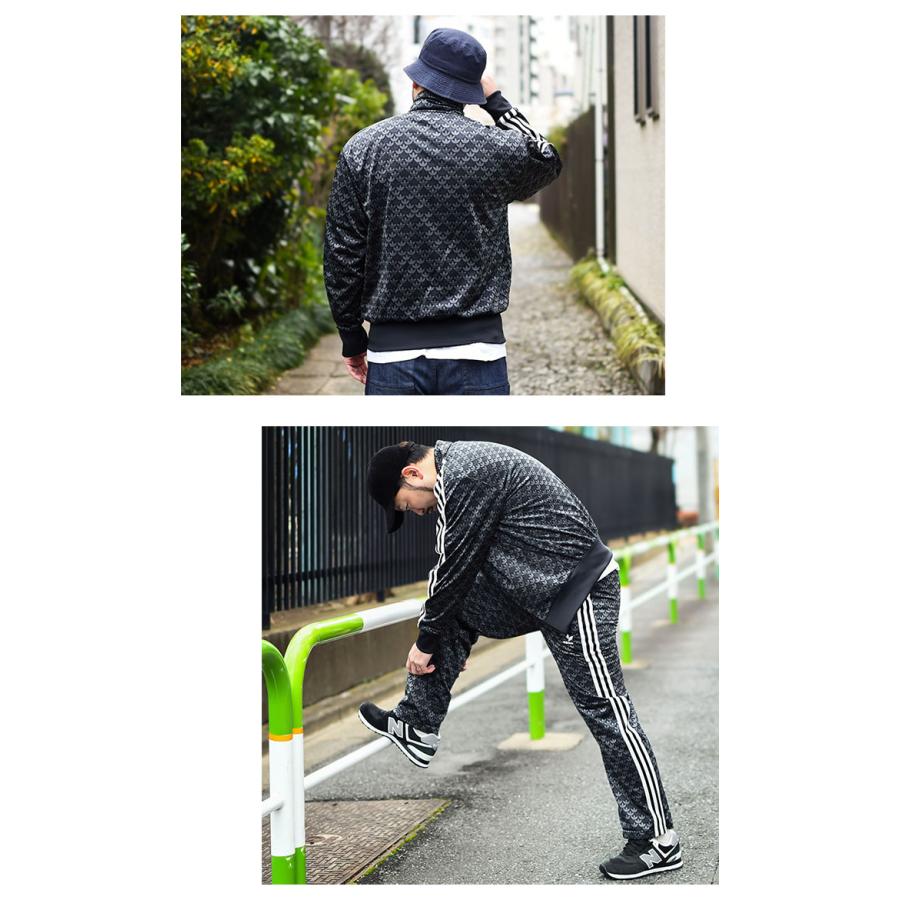 アディダス ジャージー ジャケット adidas メンズ ファイアーバード モノグラム トラック トップ ジャージ オリジナルス(Firebird Monogram JKT IS2925 IS0218)｜icefield｜09