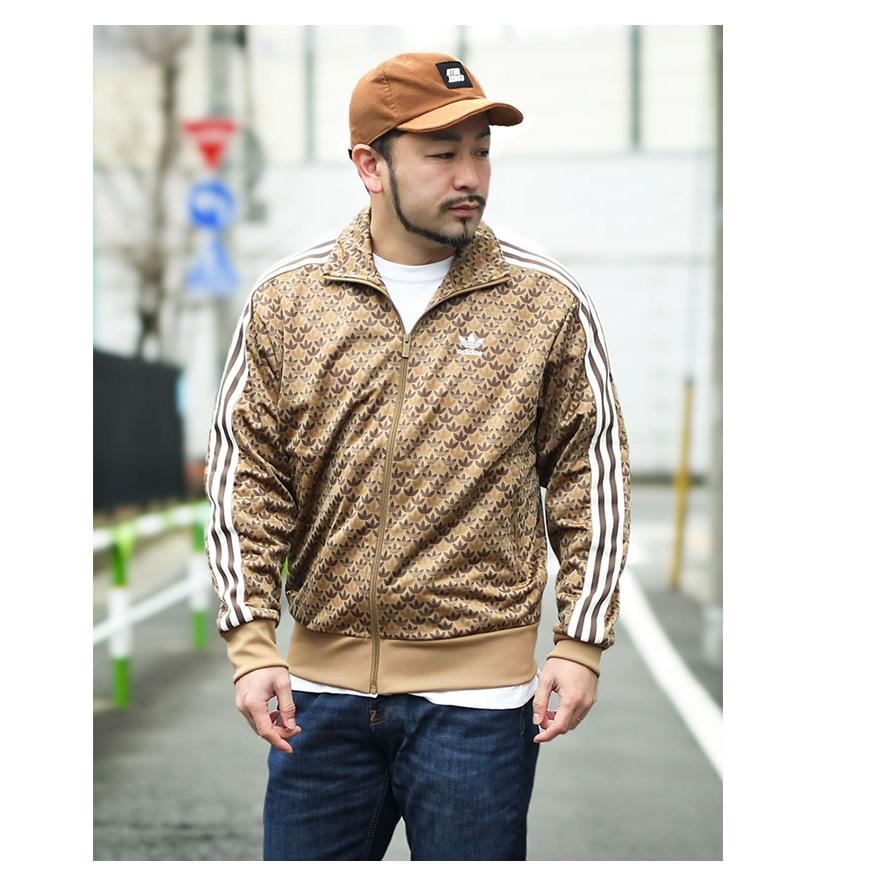 アディダス ジャージー ジャケット adidas メンズ ファイアーバード モノグラム トラック トップ ジャージ オリジナルス(Firebird Monogram JKT IS2925 IS0218)｜icefield｜10